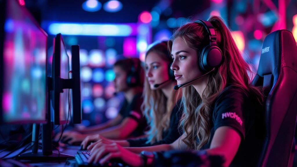 Women’s Participation in Professional Gaming Tournaments Reaches All-Time High Numbers